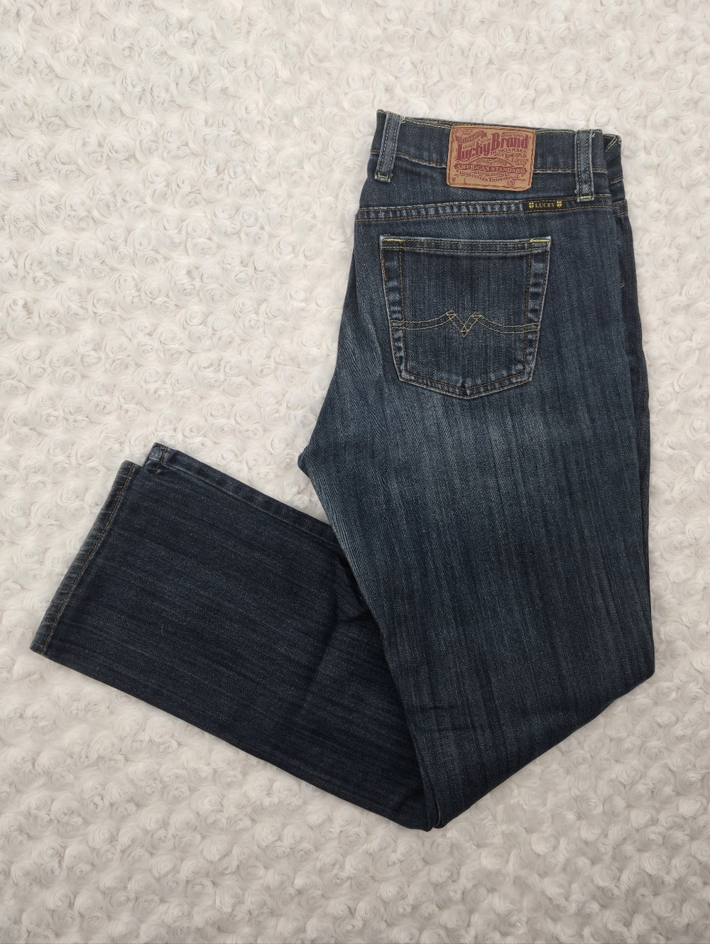 LUCKY BRAND Medium Wash Straight Leg Jeans 10/30 (6786)